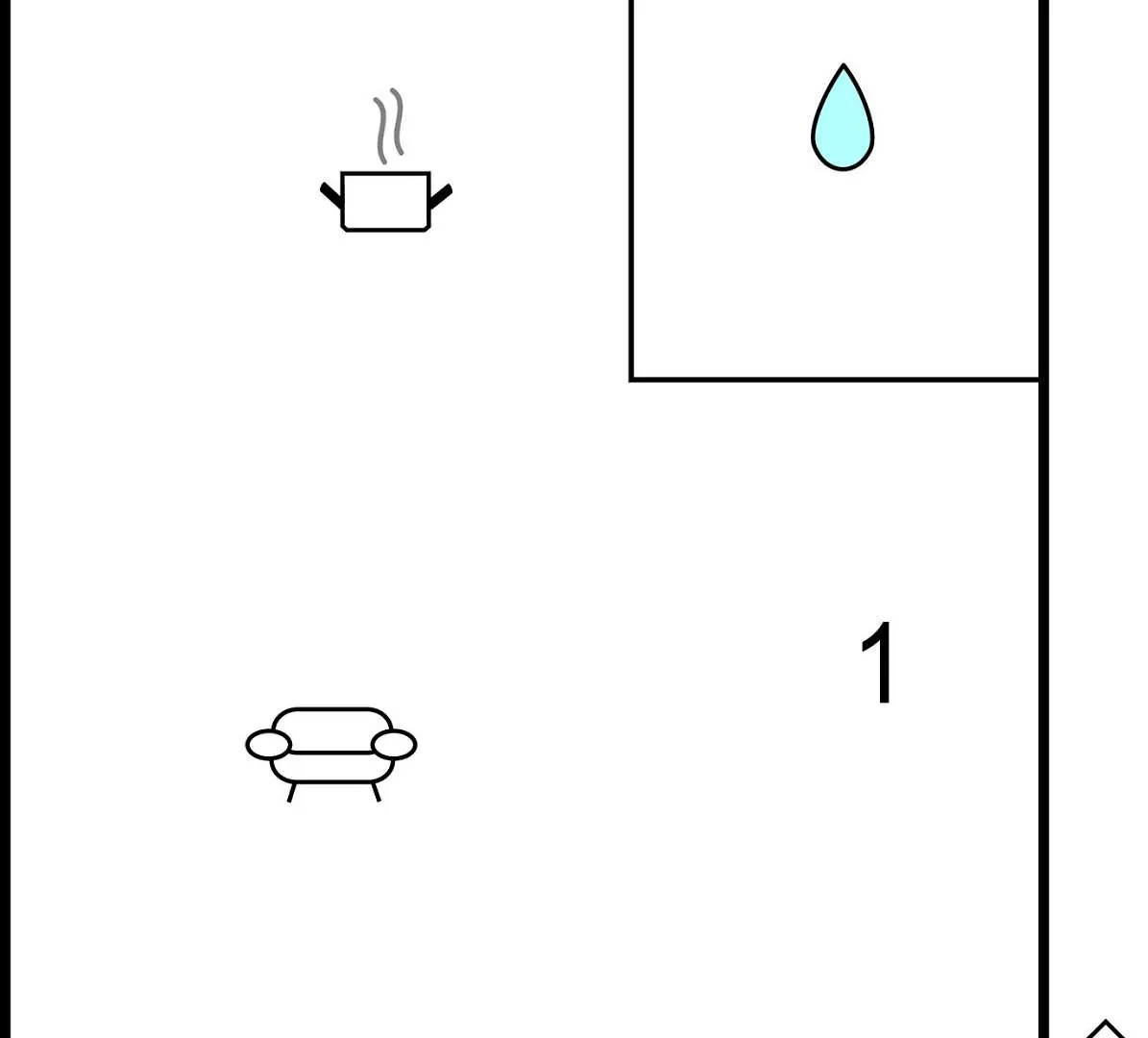 1 Bedroom Pet Friendly Apartment In 艾姆布里亚布拉瓦 0*,  西班牙